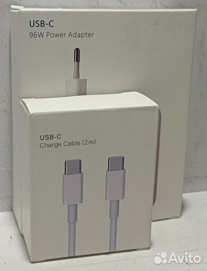 Адаптер питания Apple 96W USB-C + кабель Type-C