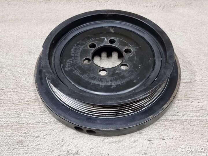 Б/у шкив коленвала, демпфер BMW N51, N52