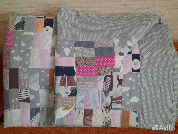Лоскутное одеяло покрывало