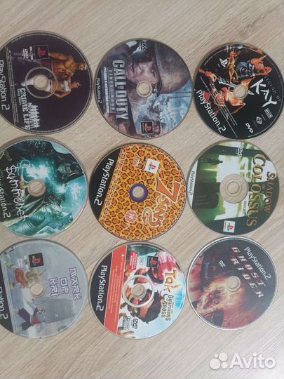 Диски для ps2