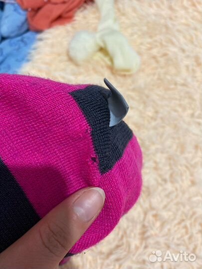 Шапка шлем для девочки