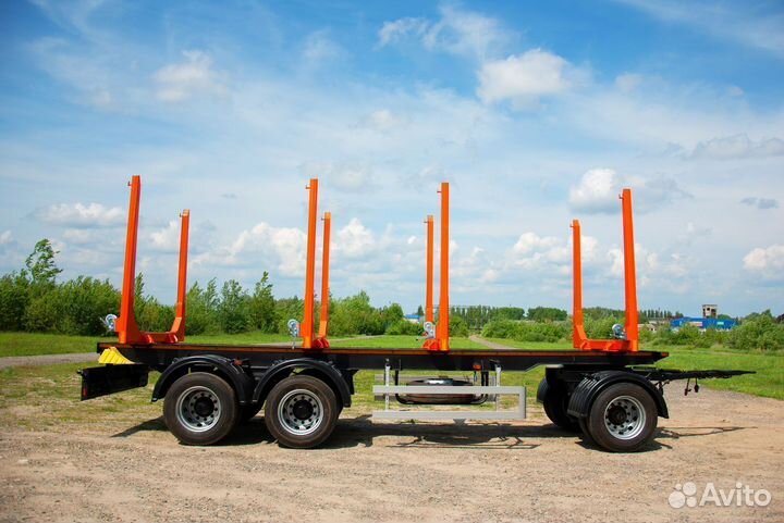 Прицеп лесовоз (сортиментовоз) ИнтерПрицеп 853353, 2023