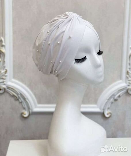 Шапочки, Бони под платок, тюрбаны, подхиджабник