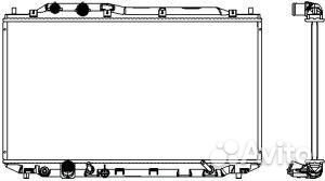 Радиатор сист. охлаждения 32118506 Sakura