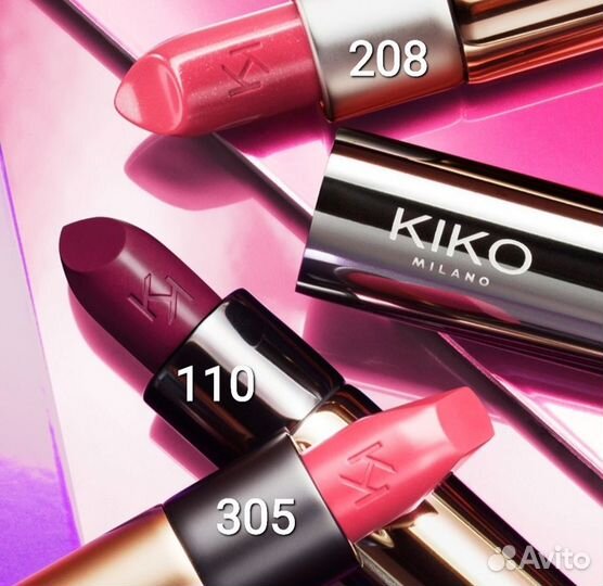 Kiko milano glossy dream помада 208 новая