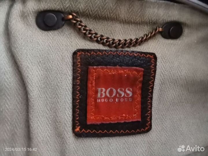 Hugo boss винтаж раритет комбинированная