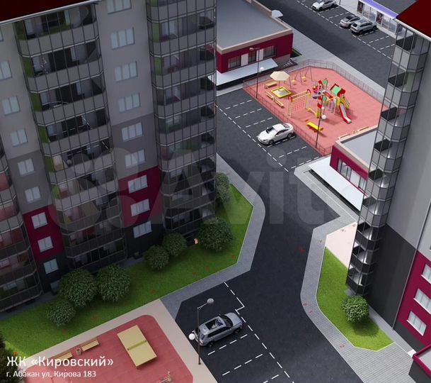 2-к. квартира, 56,4 м², 2/9 эт.