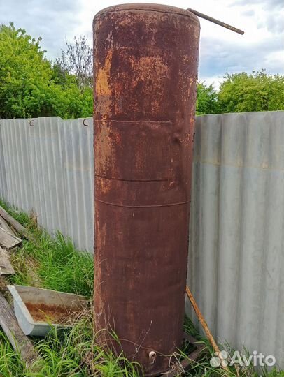 Бочка для полива металлическая