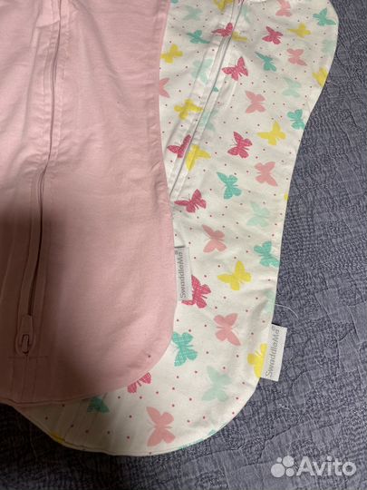 Пеленка-кокон на молнии SwaddleMe