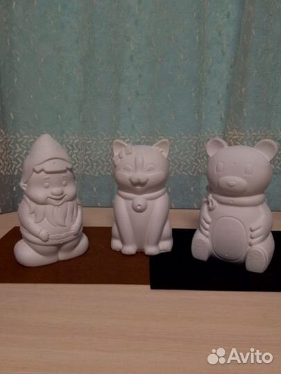 Копилка из гипса