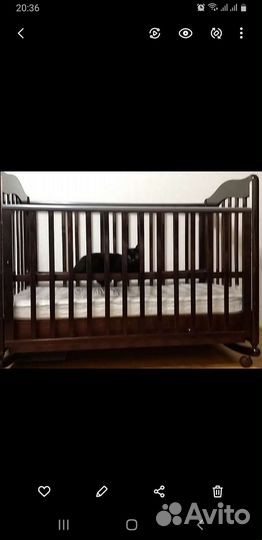 Детская кровать от 0 до 3 лет б/у