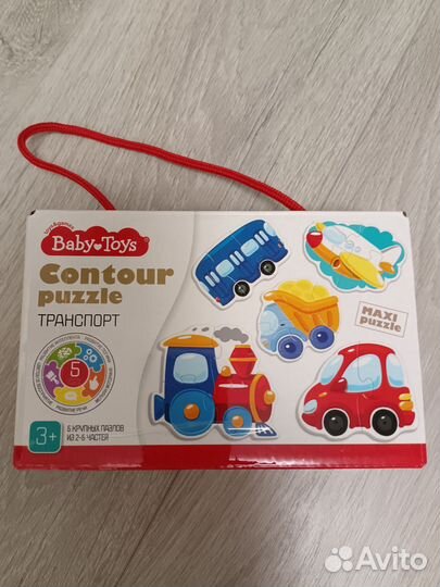 Контурные пазлы 