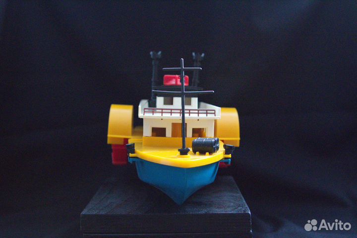 Пароход Paddle steamer игрушка гдр