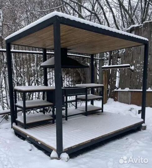 Беседка для дачи