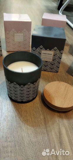 Свечи ароматизированные сладкие и еловые