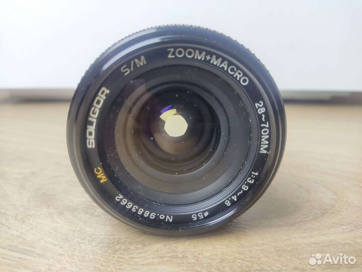 Объектив Soligor S/M zoom+macro 28-70 mm F/3.9-4.8