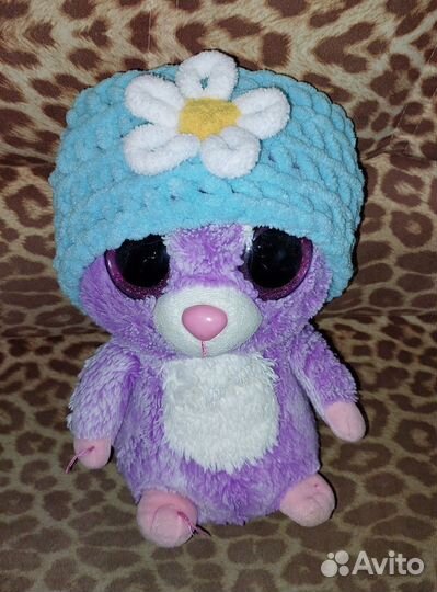 Повязка на голову для девочки вязанная