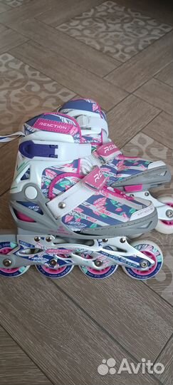 Роликовые коньки детские раздвижные