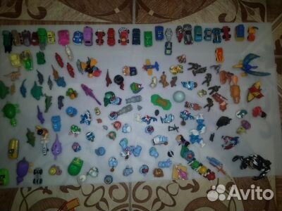 Игрушки киндер и прочее