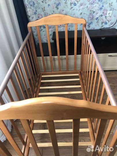 Детская кровать от 0 до 3 лет манеж качалка
