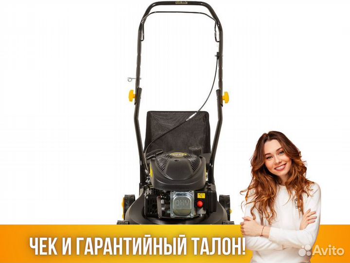 Газонокосилка бензиновая Huter GLM-3.5 LT