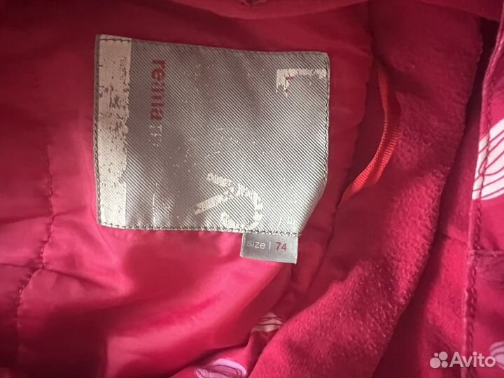 Комбинезон доя девочки демисезонный 74 80 86