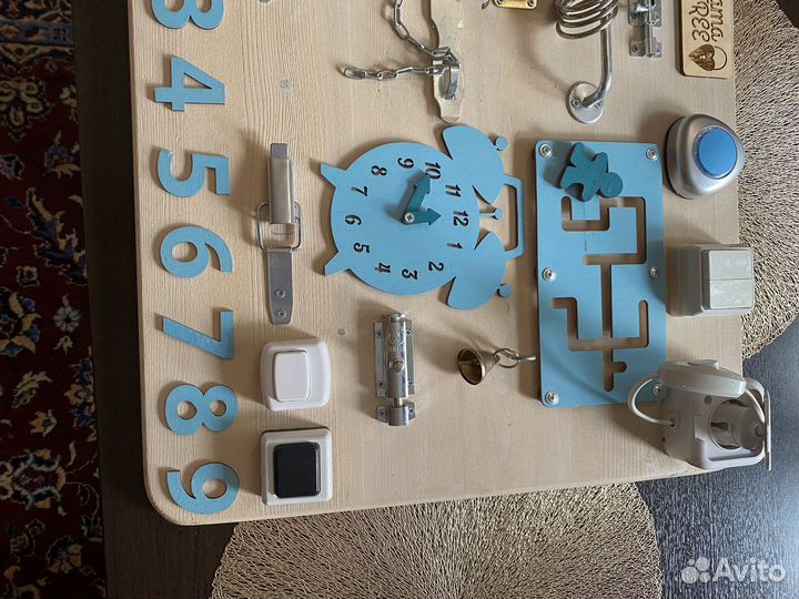 Развивающая доска для мальчика