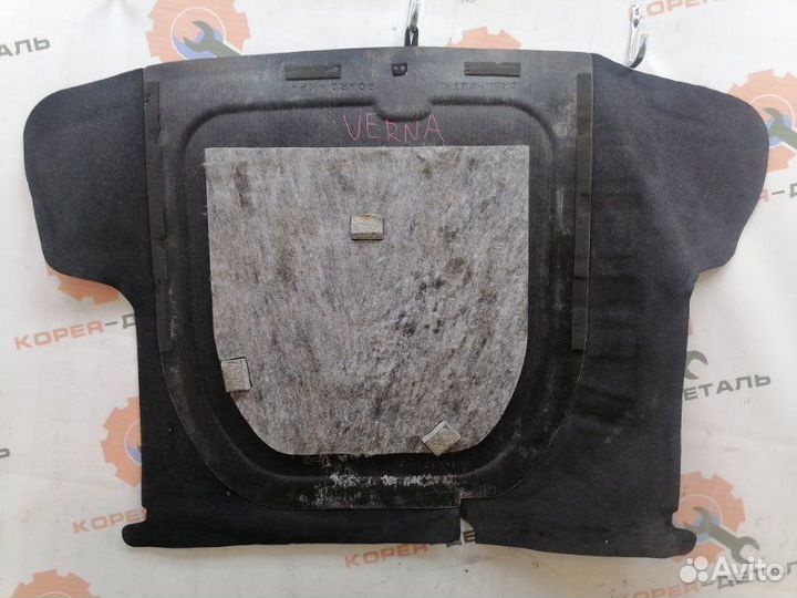 Ковер багажника Hyundai Verna MC 2005-2010