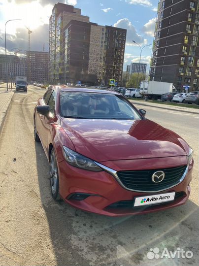 Mazda 6 2.5 AT, 2016, 150 000 км