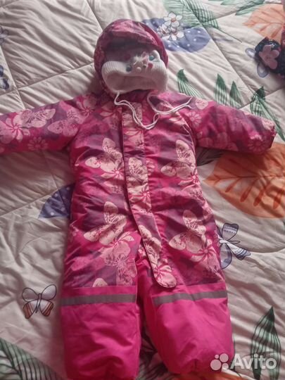 Зимний комбинезон для девочки