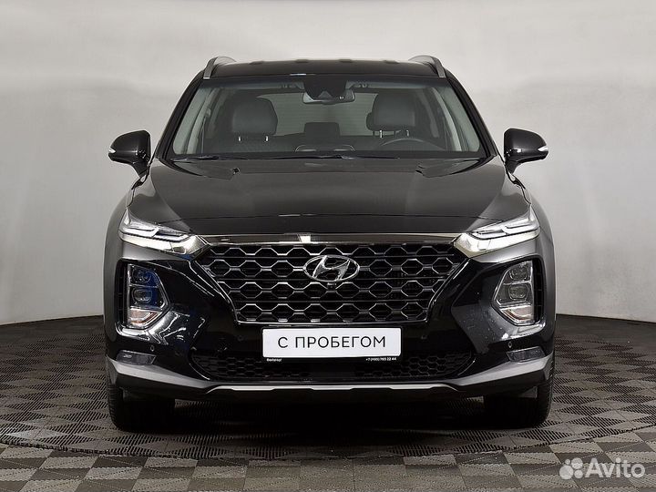 Hyundai Santa Fe 2.2 AT, 2019, 46 001 км