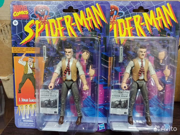 Фигурки Marvel Legends Drax, Angela, J. Jonah Jame