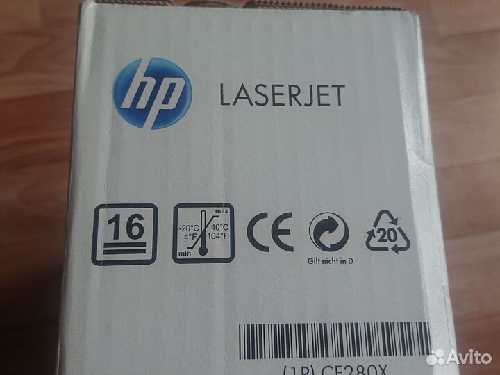 Картридж hp cf280x новый оригинальный