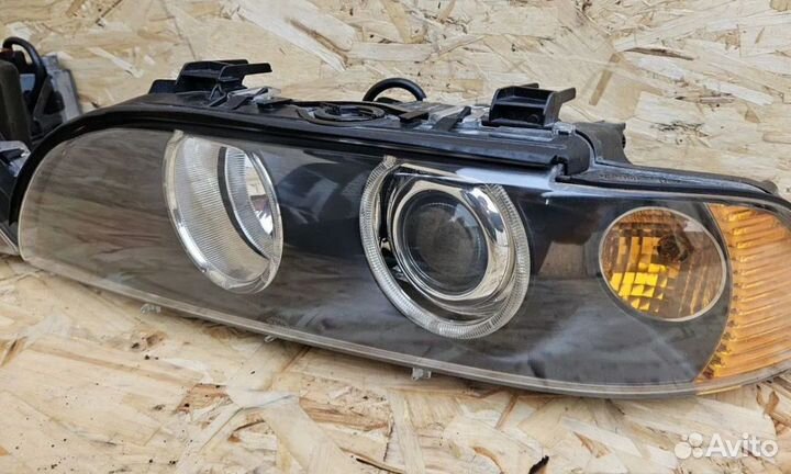 Фары на BMW e 39. Оригинал рестайлинг
