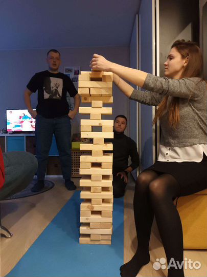 Гигантская дженга аренда