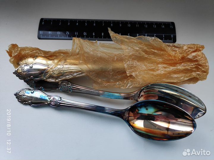 Посеребренные ложки