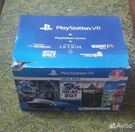 Шлем sony ps4 vr