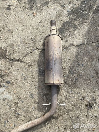 Глушитель volkswagen polo седан 2019