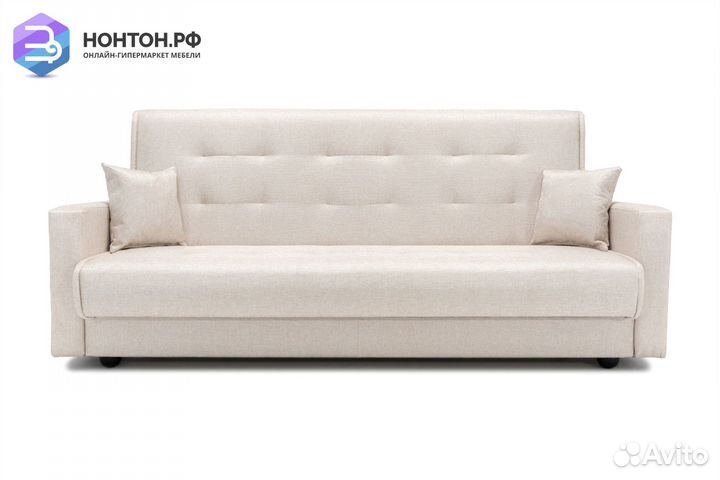 Диван книжка Лондон-2 бежевый