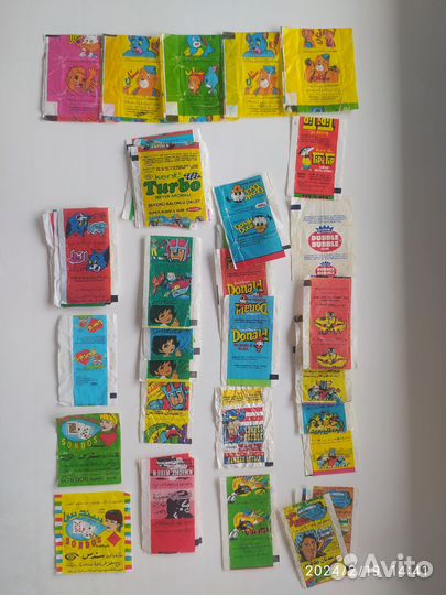 Фантики от жвачек