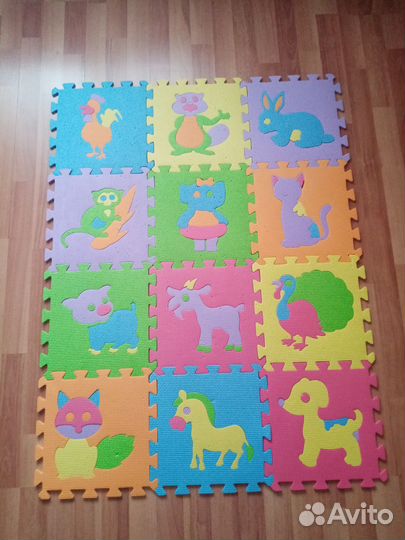 Коврик пазл