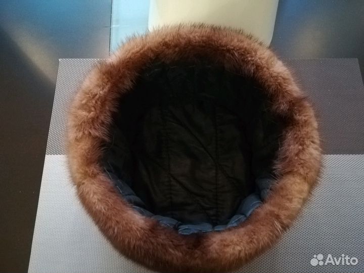 Шапка норковая мужская