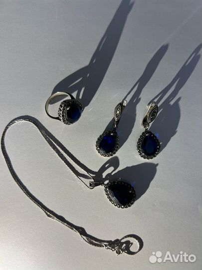 Серьги серебро