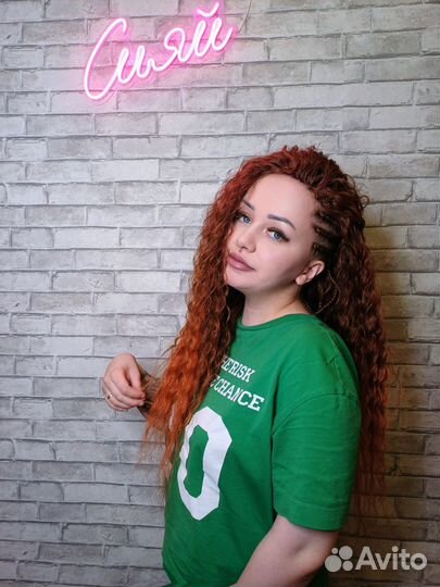 Афрокудри на каркас