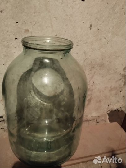 Банка стеклянная 3-х литровая