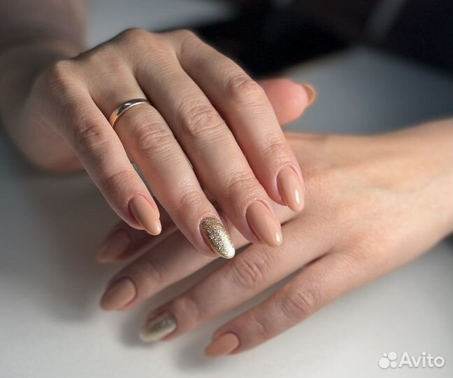 Маникюр+гель-лак, педикюр