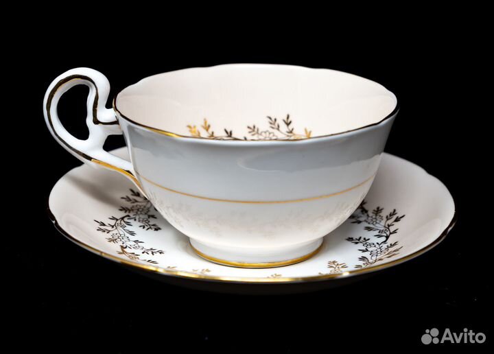 Чайная пара Роял Графтон, винтаж, Англия