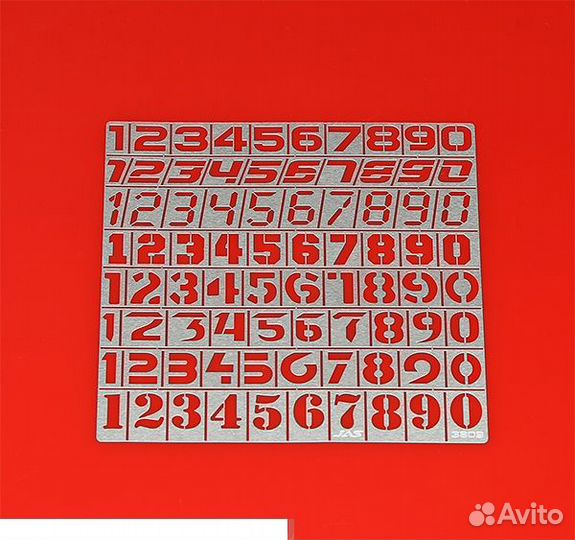 Трафарет Jas 3809