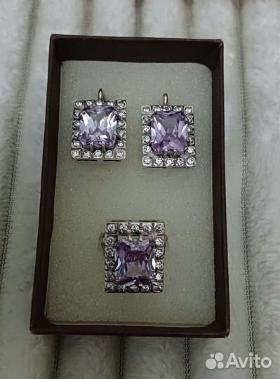 Серебряные серьги