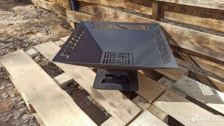 Чаша костровая орнамент